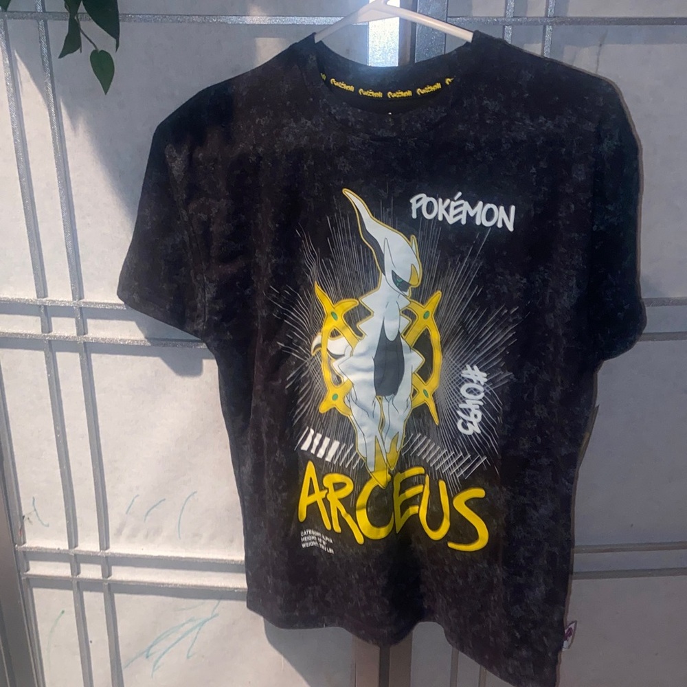 Pokémon Arceus Black and Yellow Tee - Picture 2 of 2